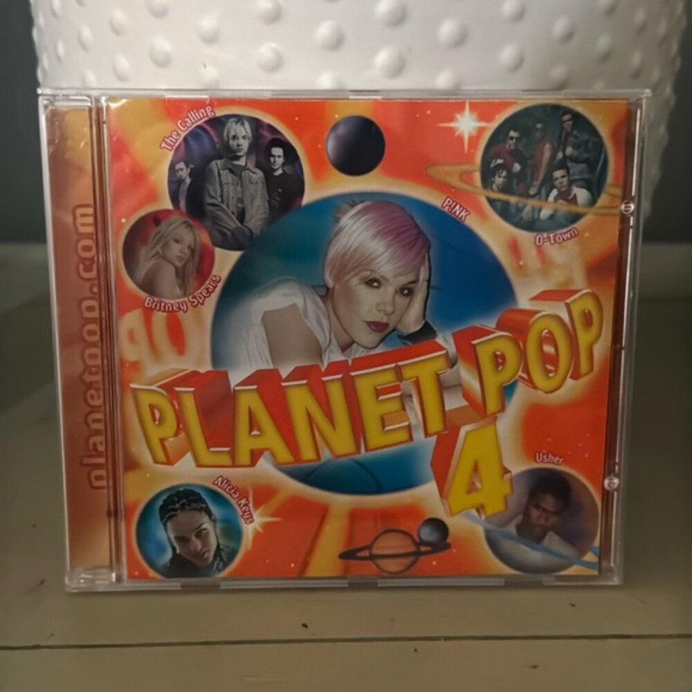 Planet Pop 4 CD Music Pink, Mandy Moore, LFO, Backstreet Boys Britney Spears etc